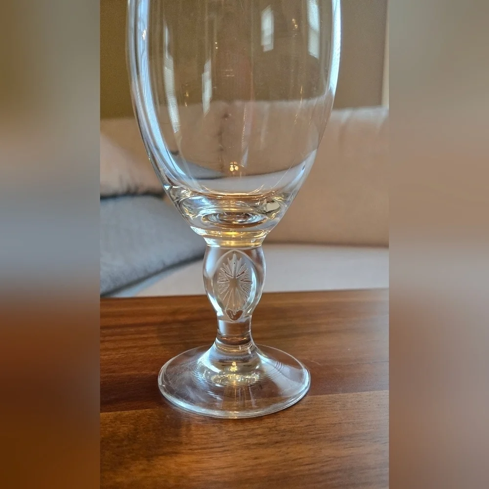 NWOT | Stella Artois | Vintage Belgian Chalice Beer Glass | Gold Rimmed | 0.33cl